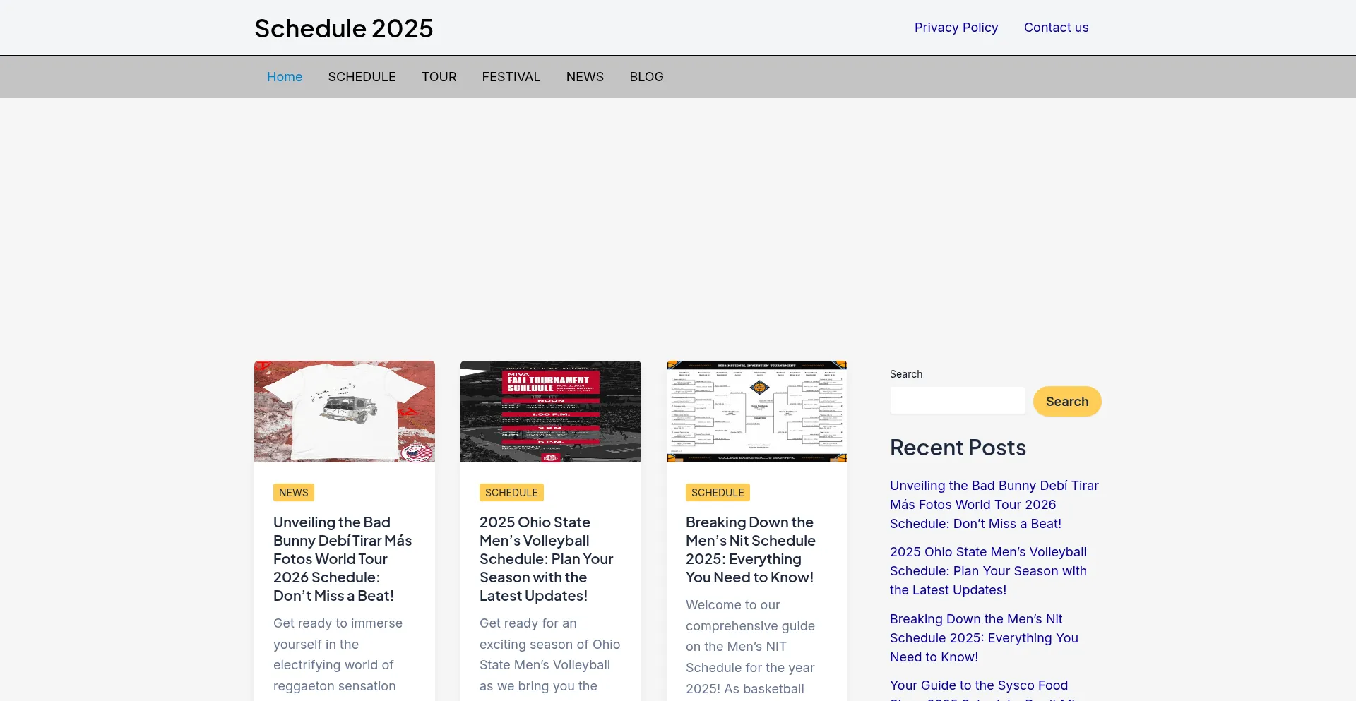 Schedule2025.com