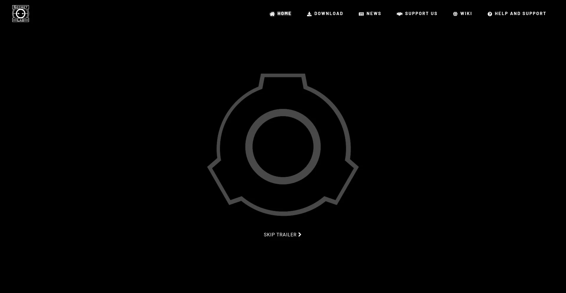 Website screenshot of Scpslgame.com