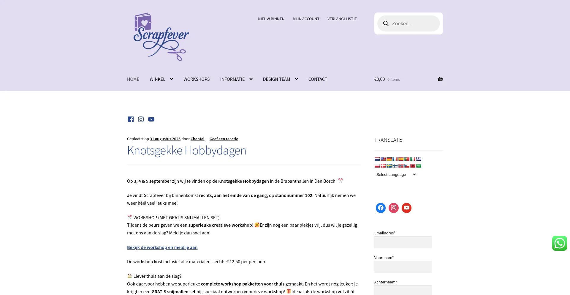 Scrapfever.nl