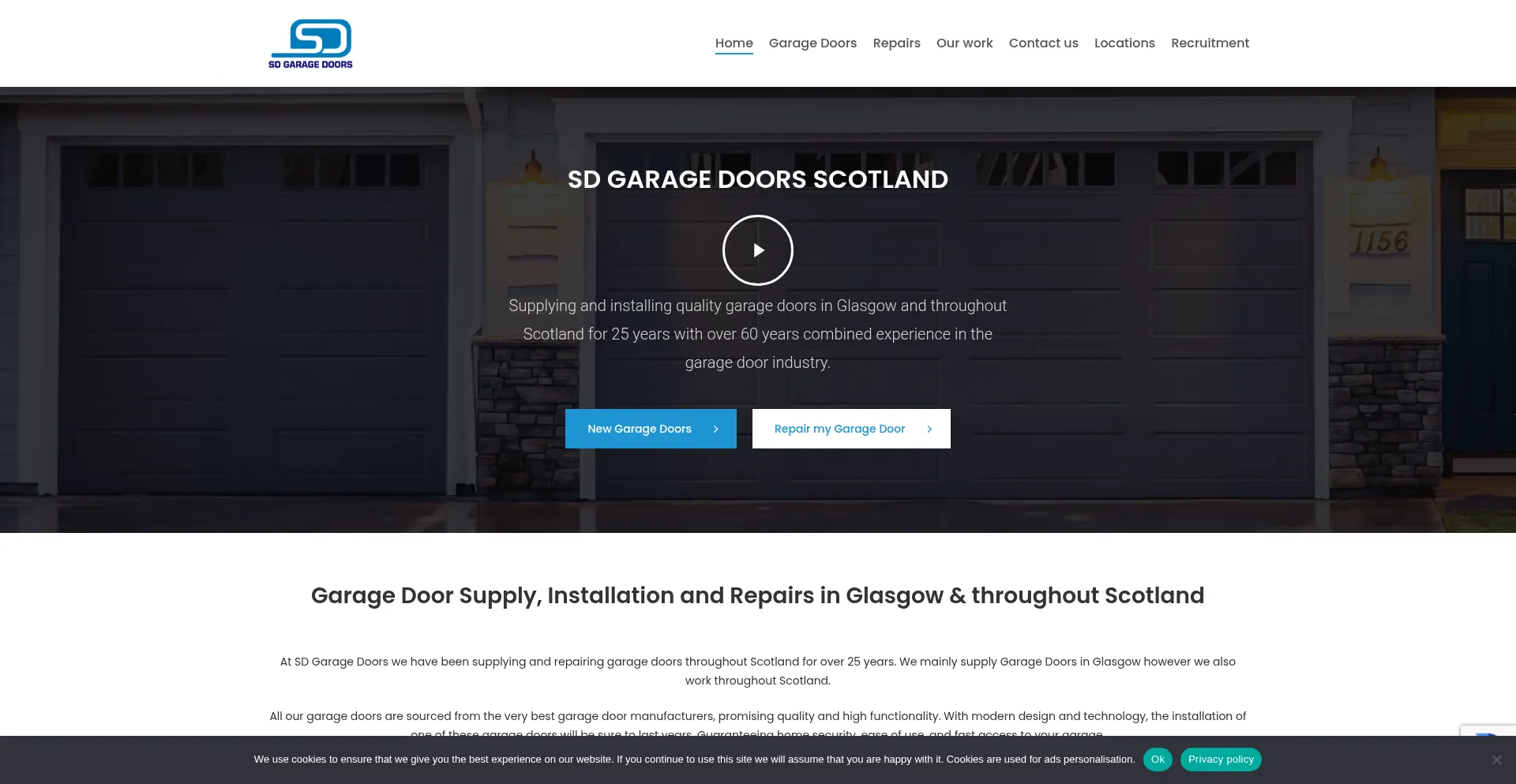 Sdgaragedoors.co.uk
