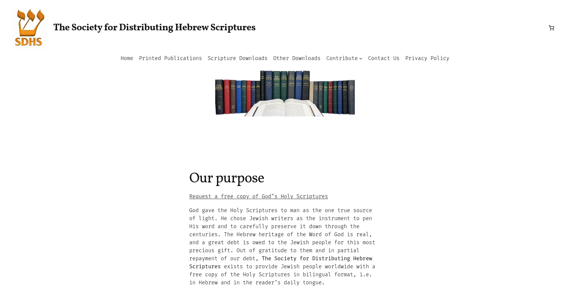 Website screenshot of Sdhs.co.uk