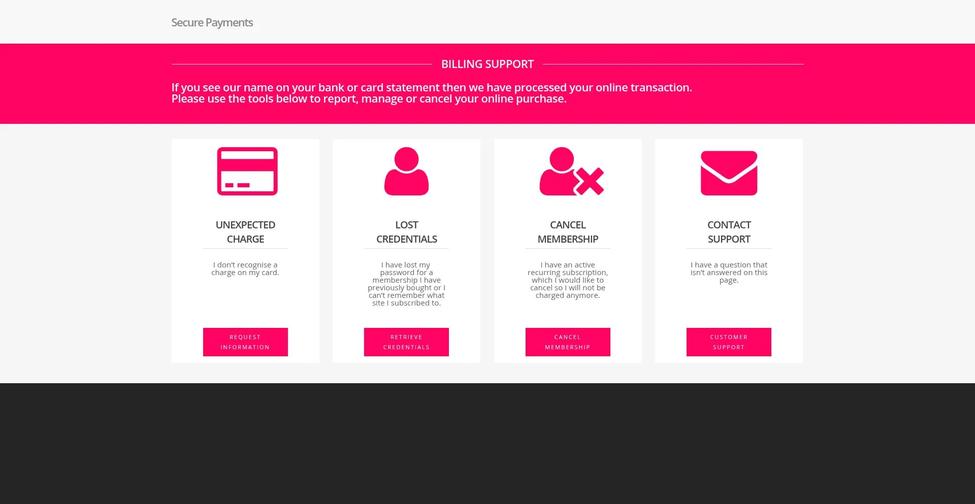 Website screenshot of Sdpayers.net