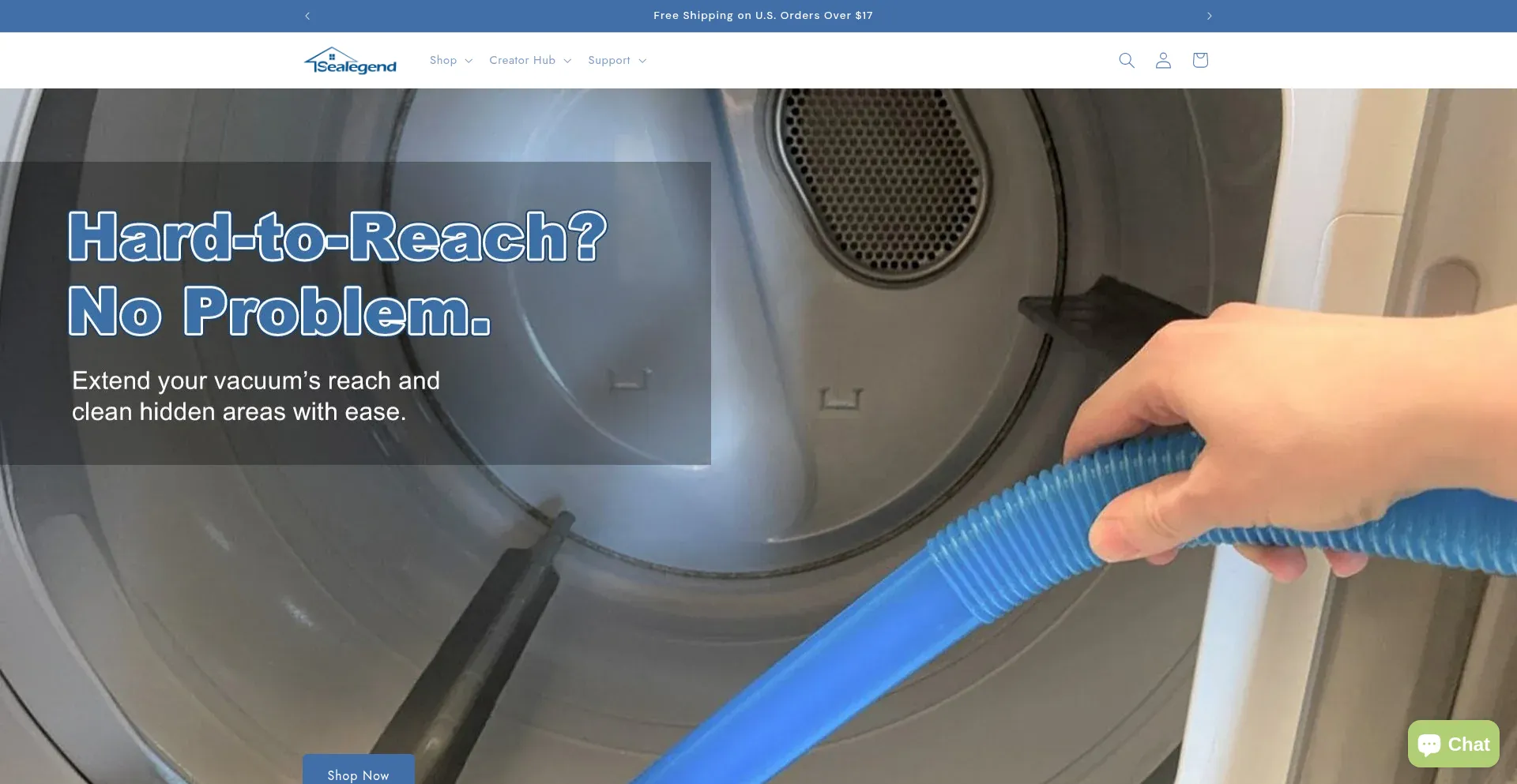 Website screenshot of Sealegend.net