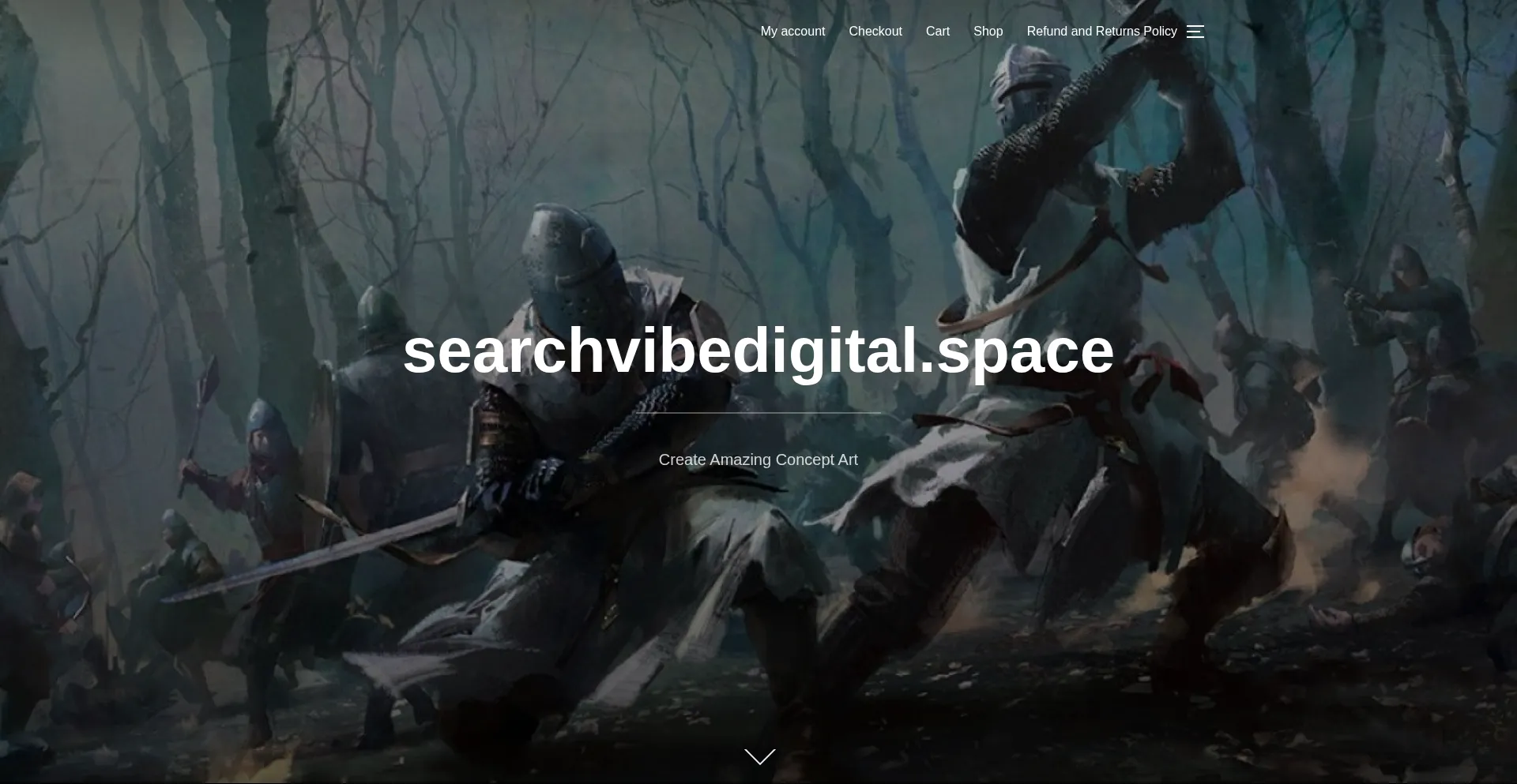 Website screenshot of Searchvibedigital.space