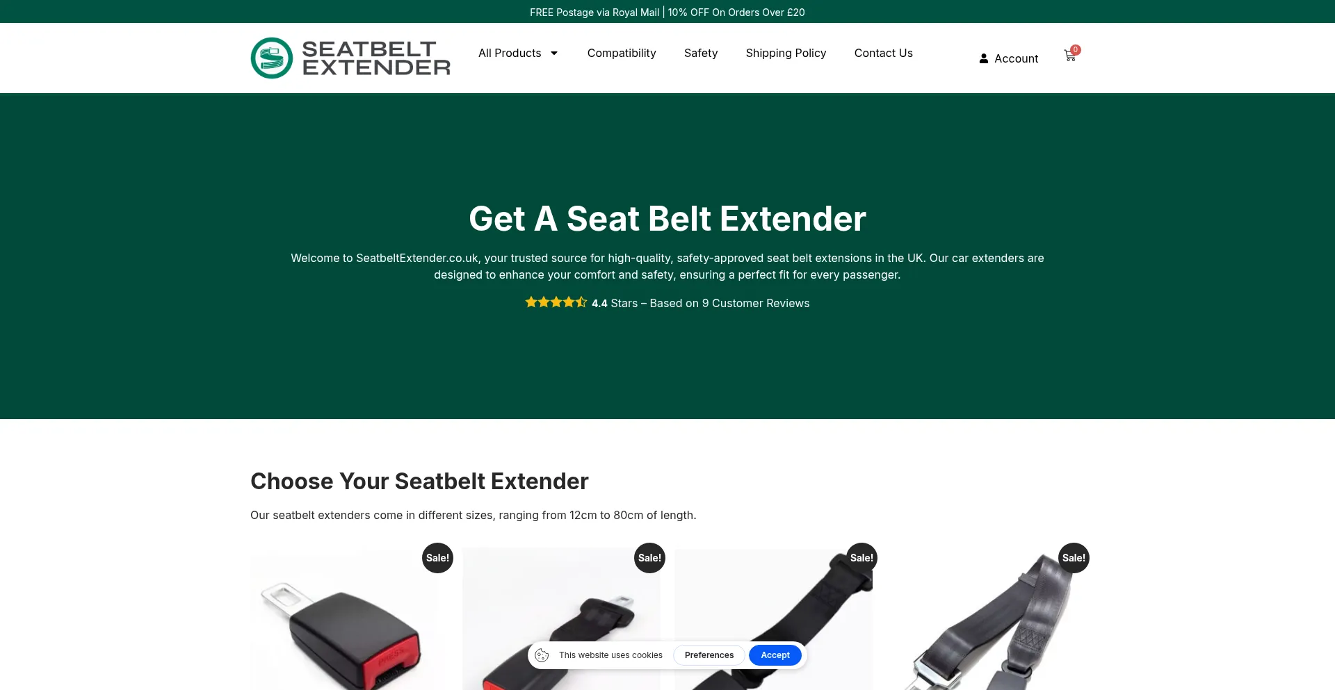 Seatbeltextender.co.uk