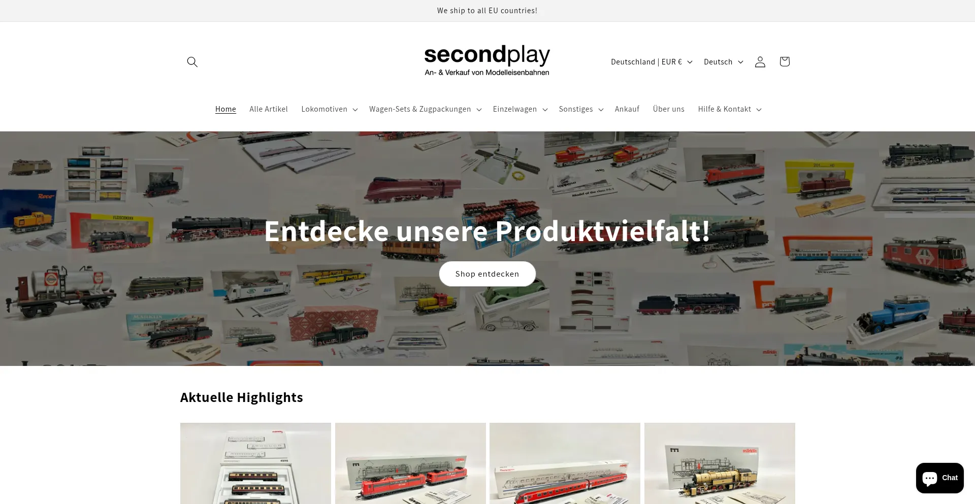 Website screenshot of Secondplay.net