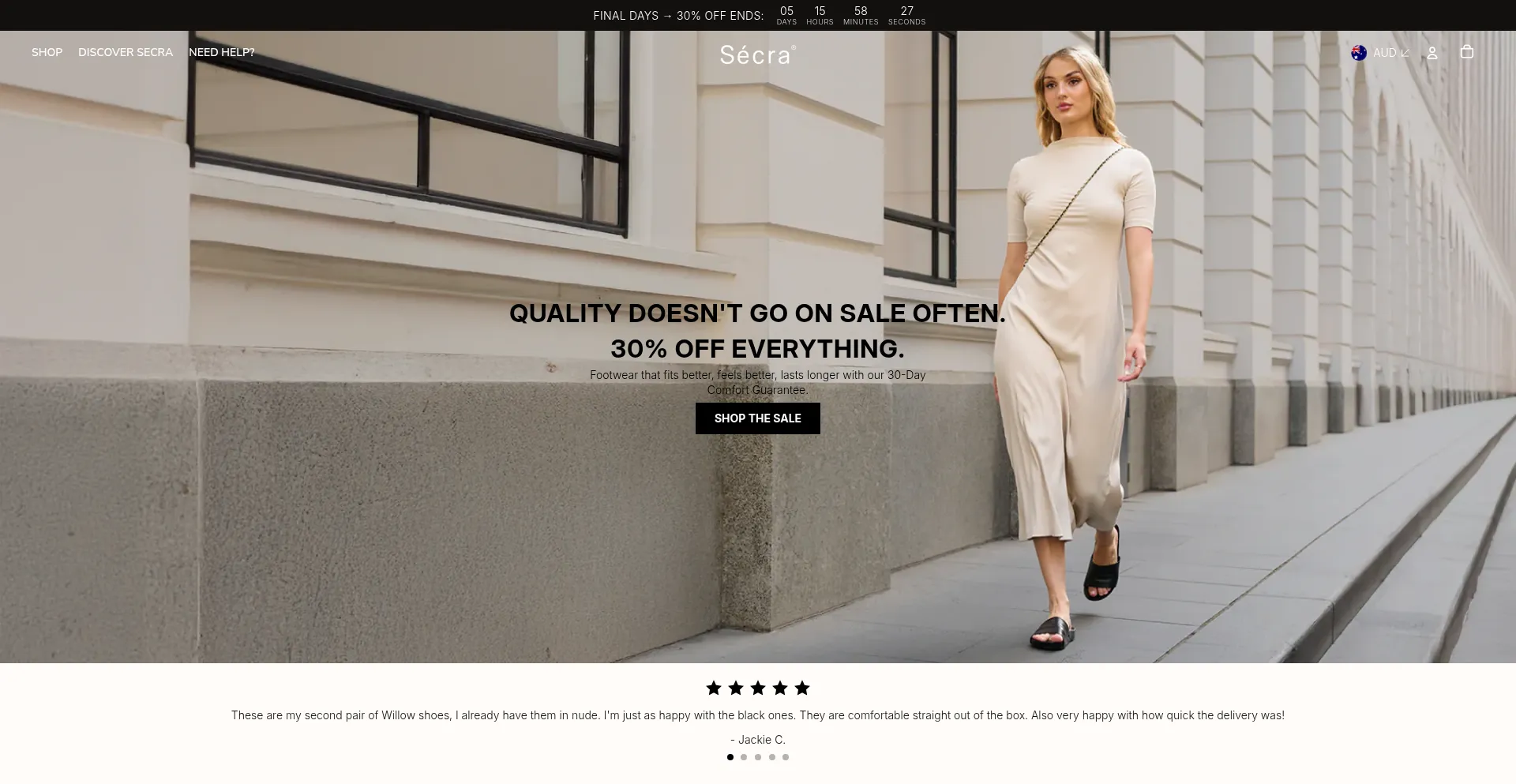 Secrashoes.com.au