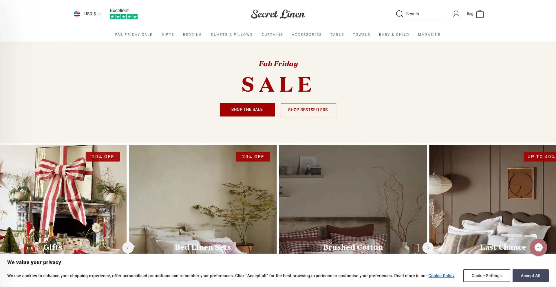 Secretlinenstore.com