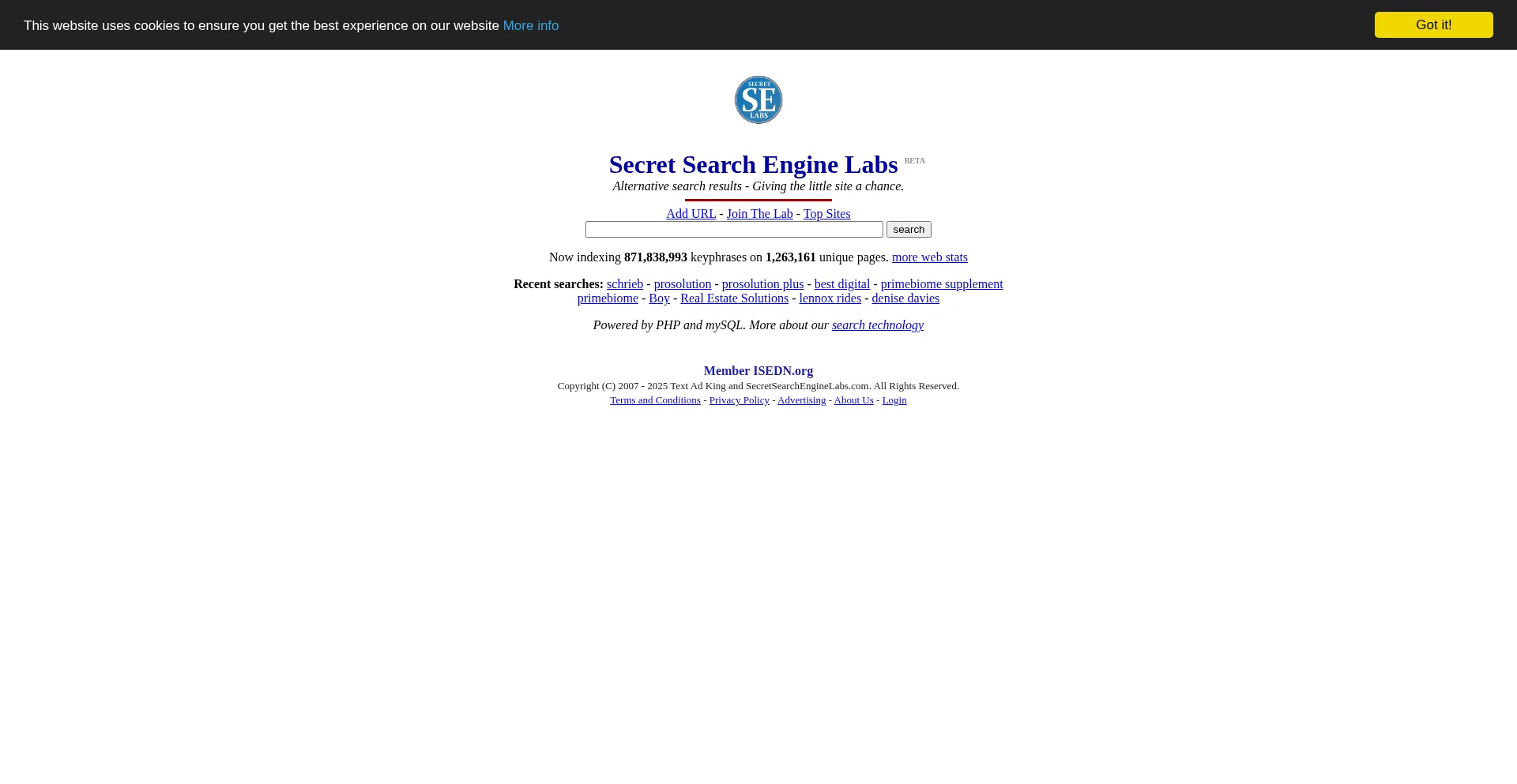 Secretsearchenginelabs.com