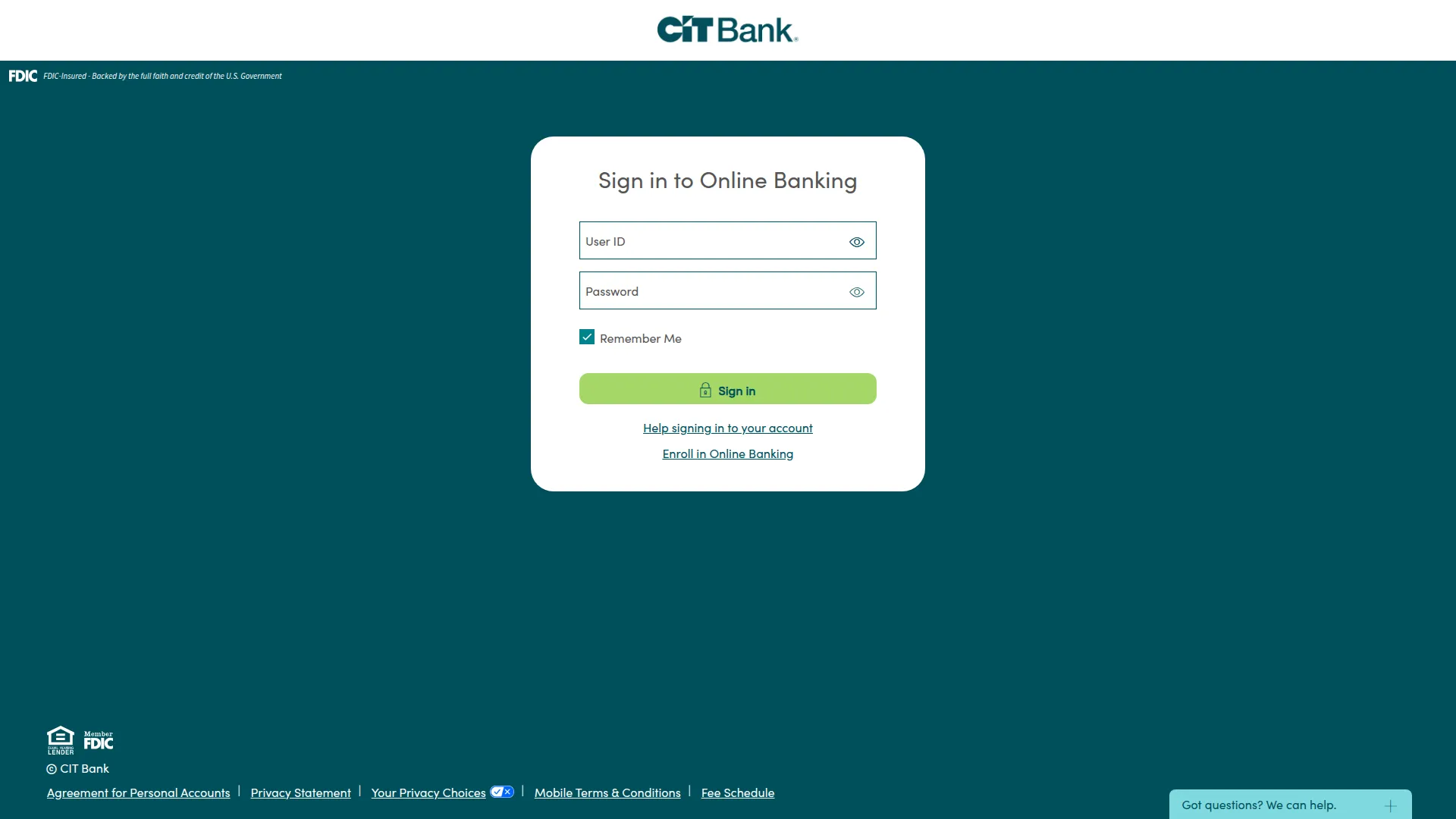 Secure.citbank.com
