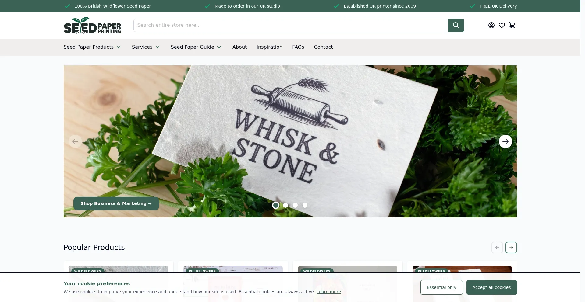 Seedpaperprinting.co.uk