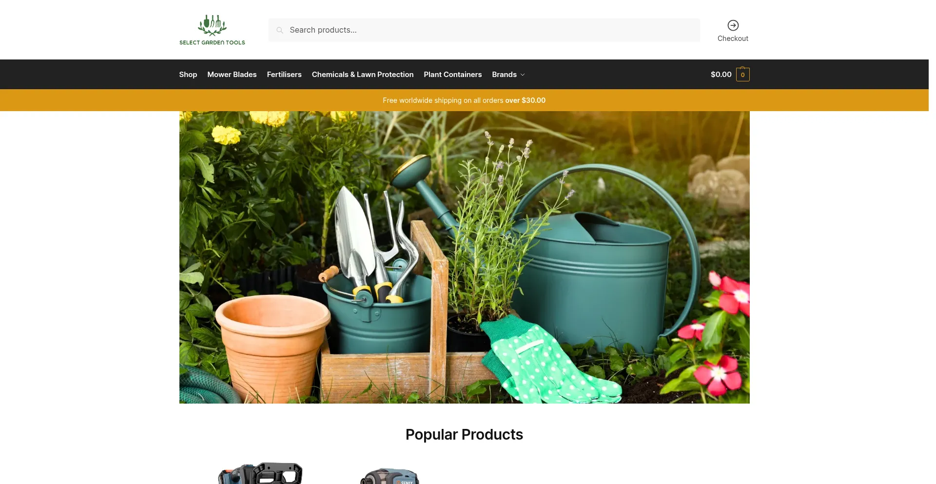 Selectgardentools.com