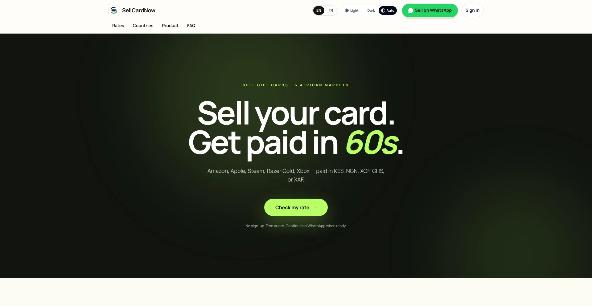 Sellcardnow.com