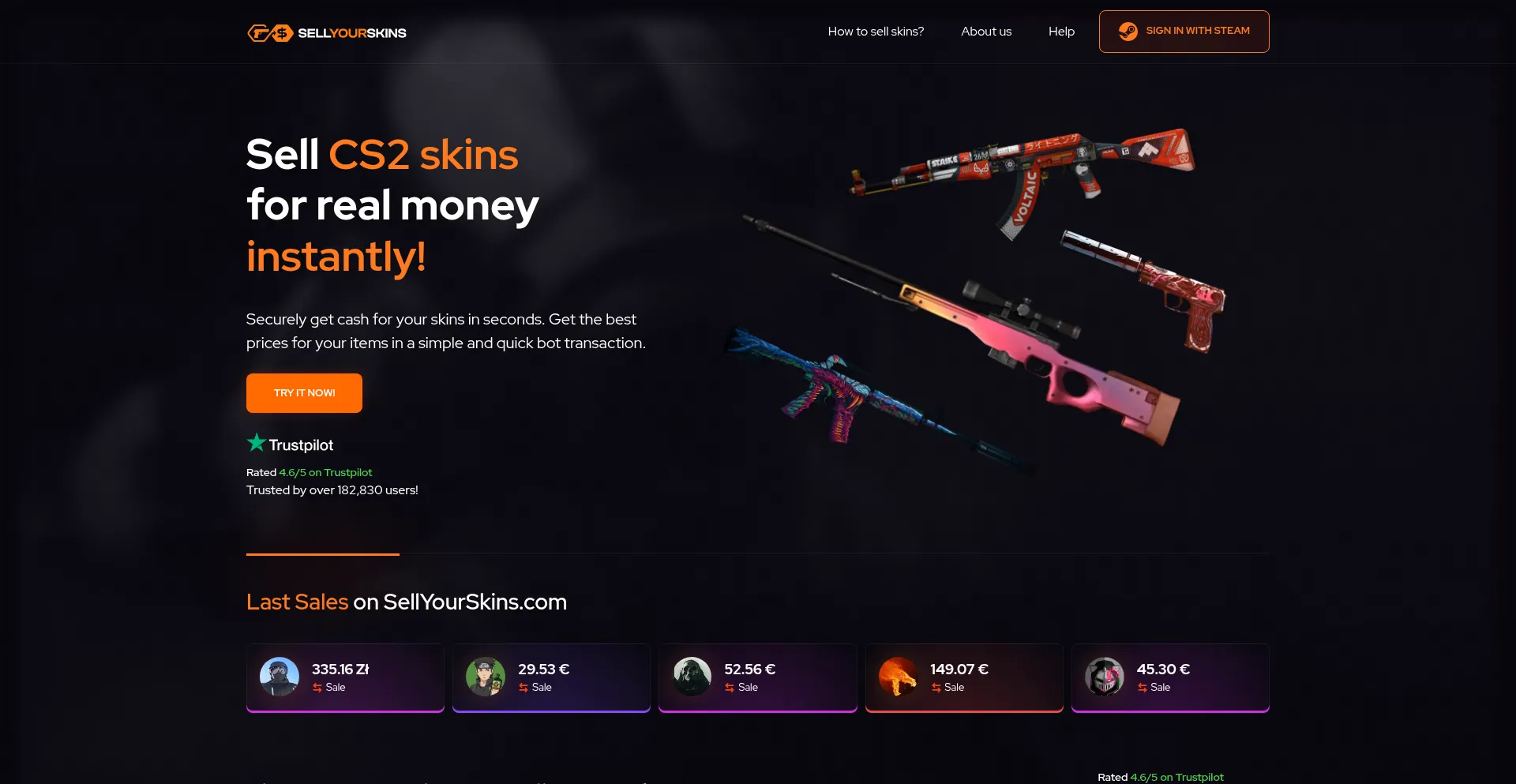 Sellyourskins.com