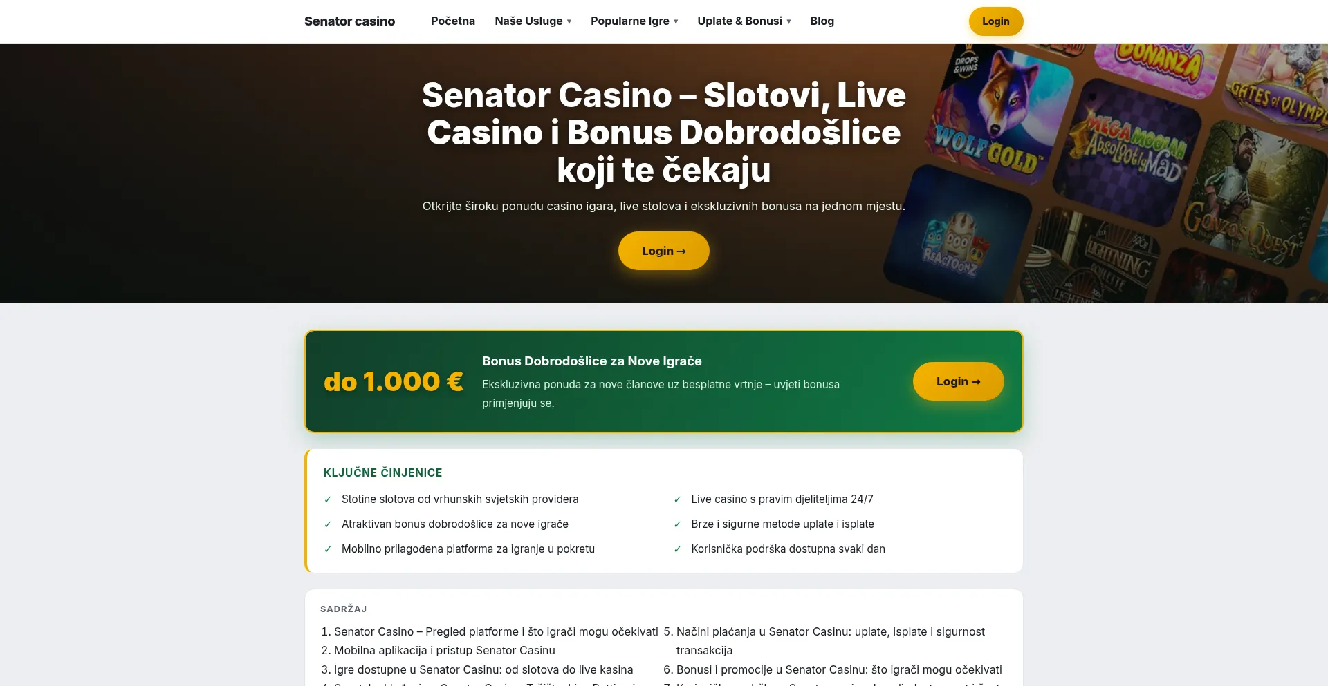 Senatorcasinos-hr.com