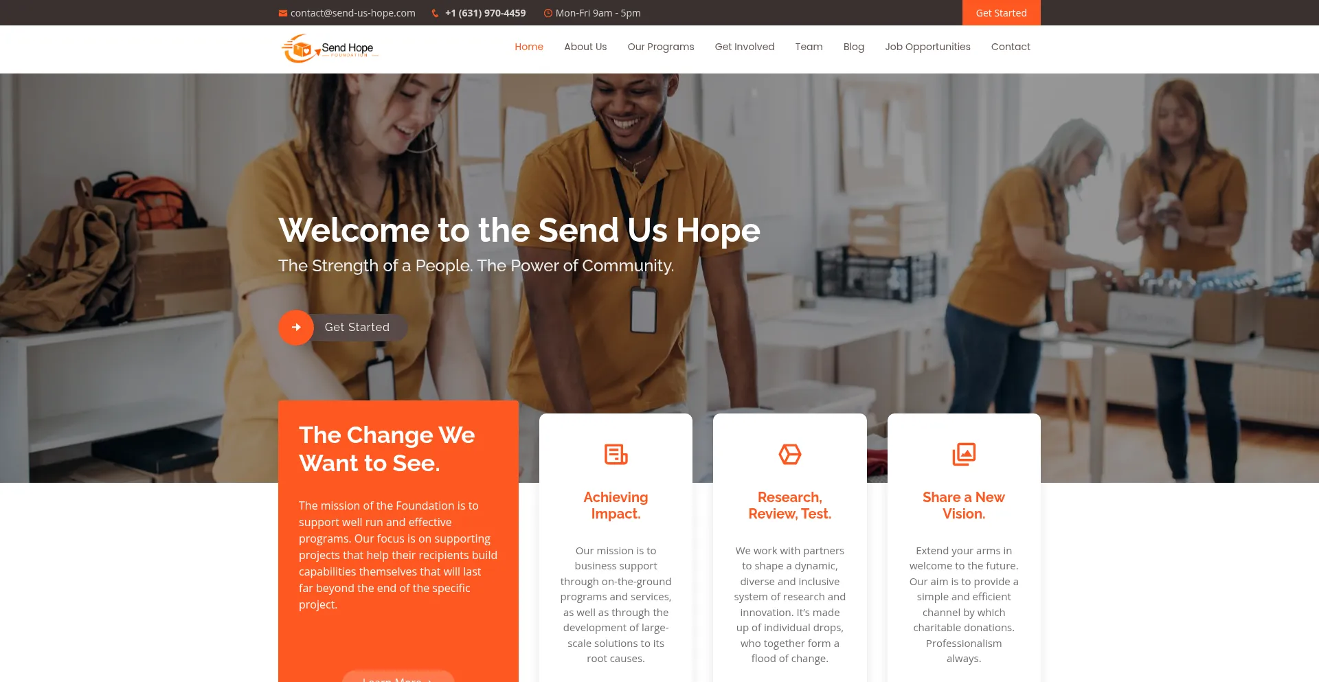 Send-us-hope.com