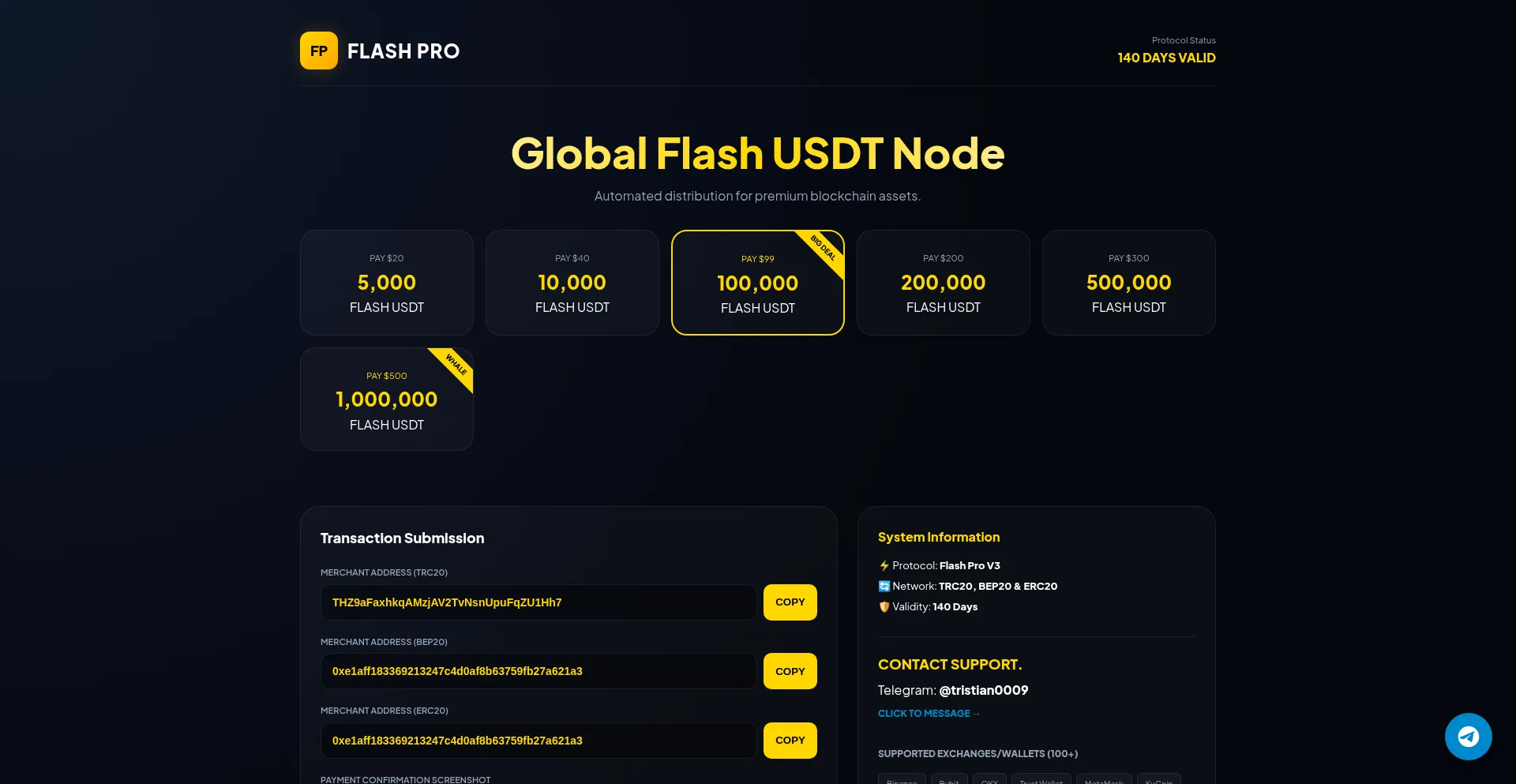 Sendableflashusdt.sbs