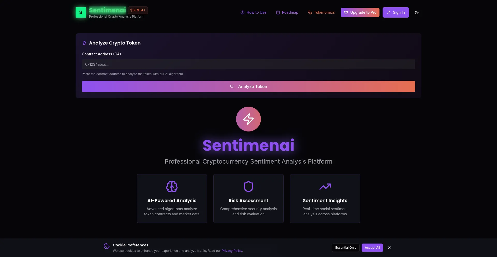 Sentimenai.cloud