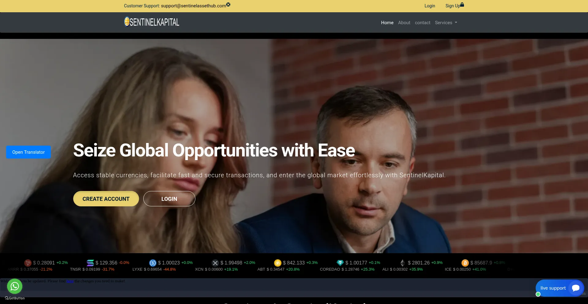 Sentinelassethub.com