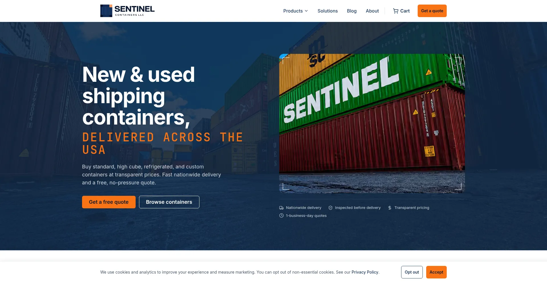 Sentinelcontainers.com