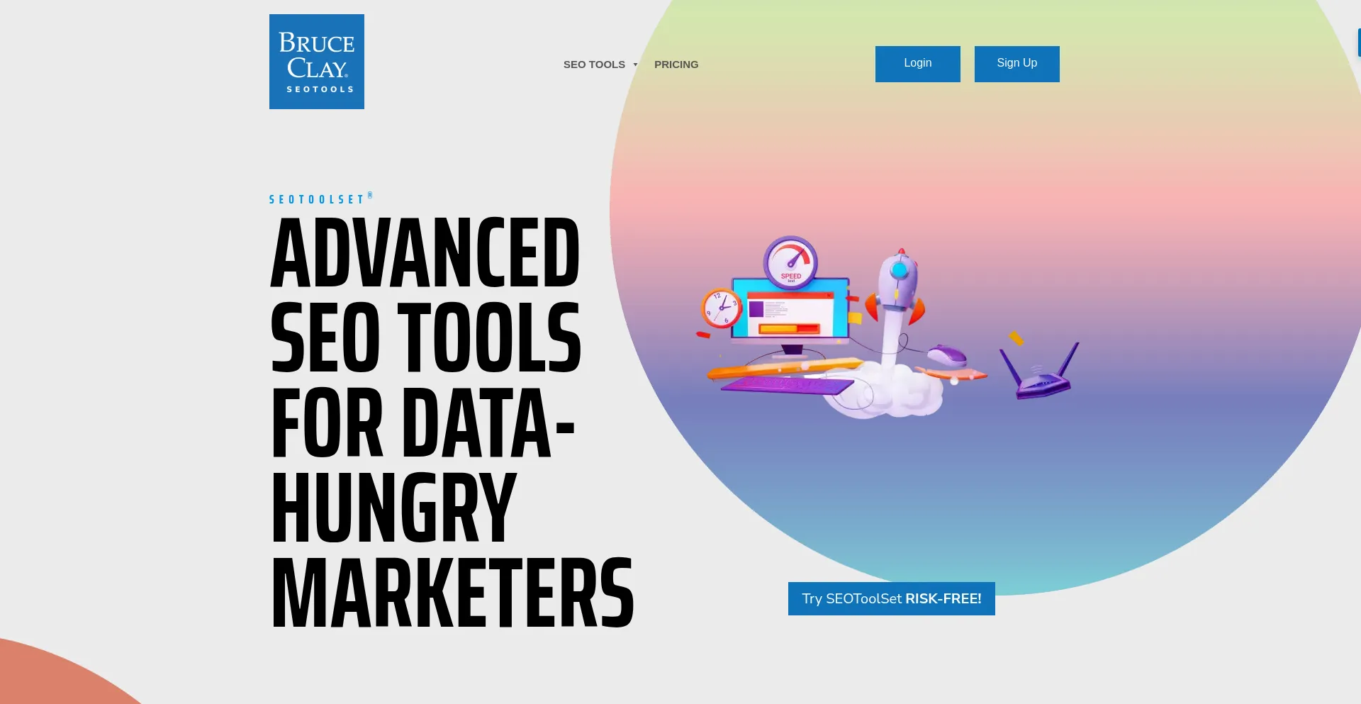Website screenshot of Seotools.com