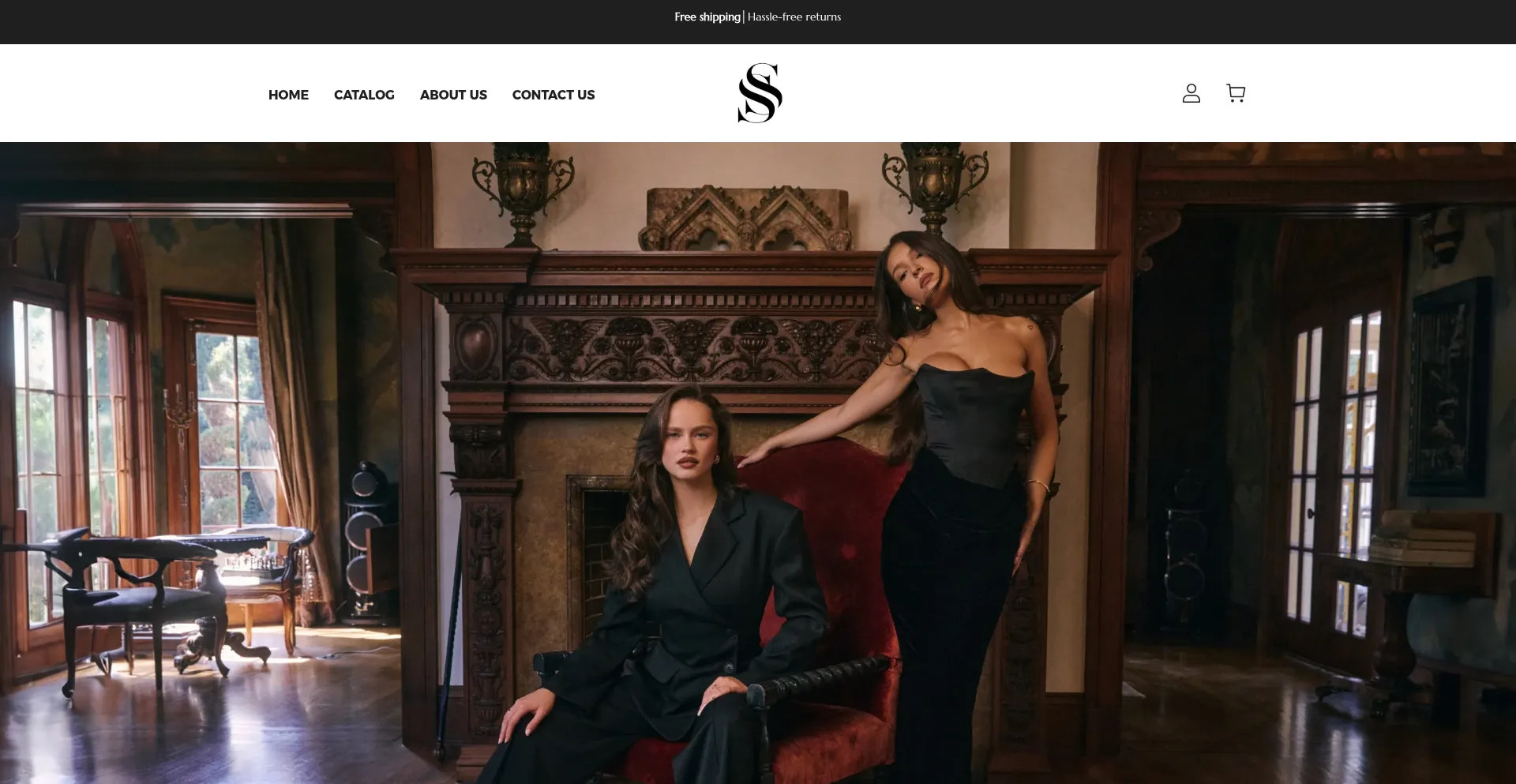 Website screenshot of Serelyboutique.com