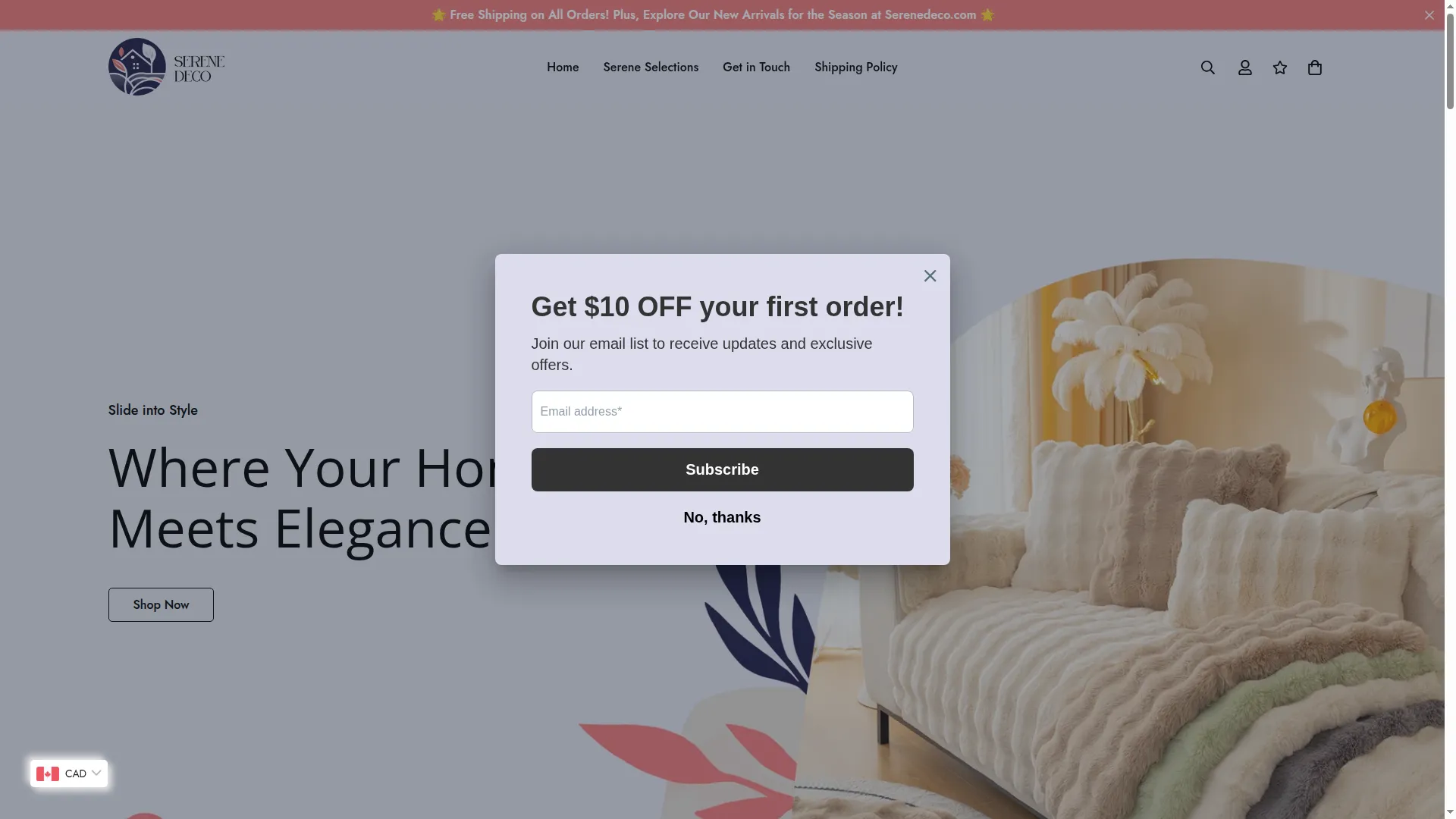 Serenedeco.com