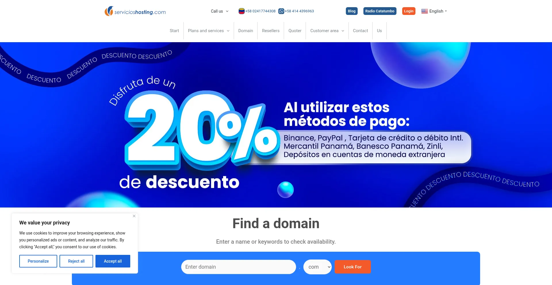 Servicioshosting.com