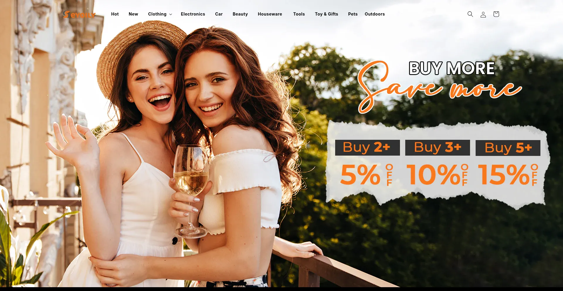 Website screenshot of Seyoily.com