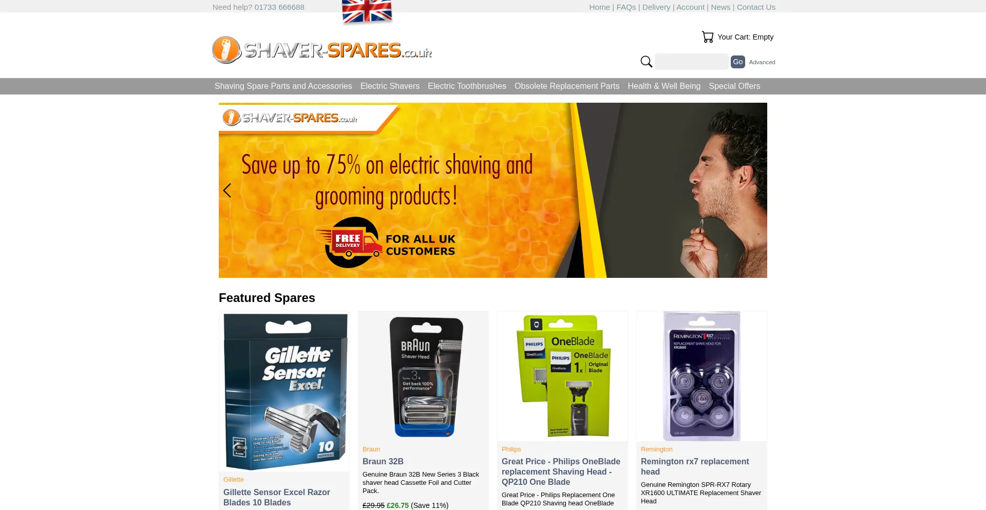 Shaver-spares.co.uk