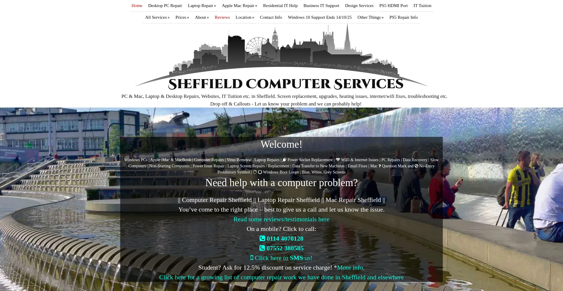 Sheffieldcomputerservices.co.uk