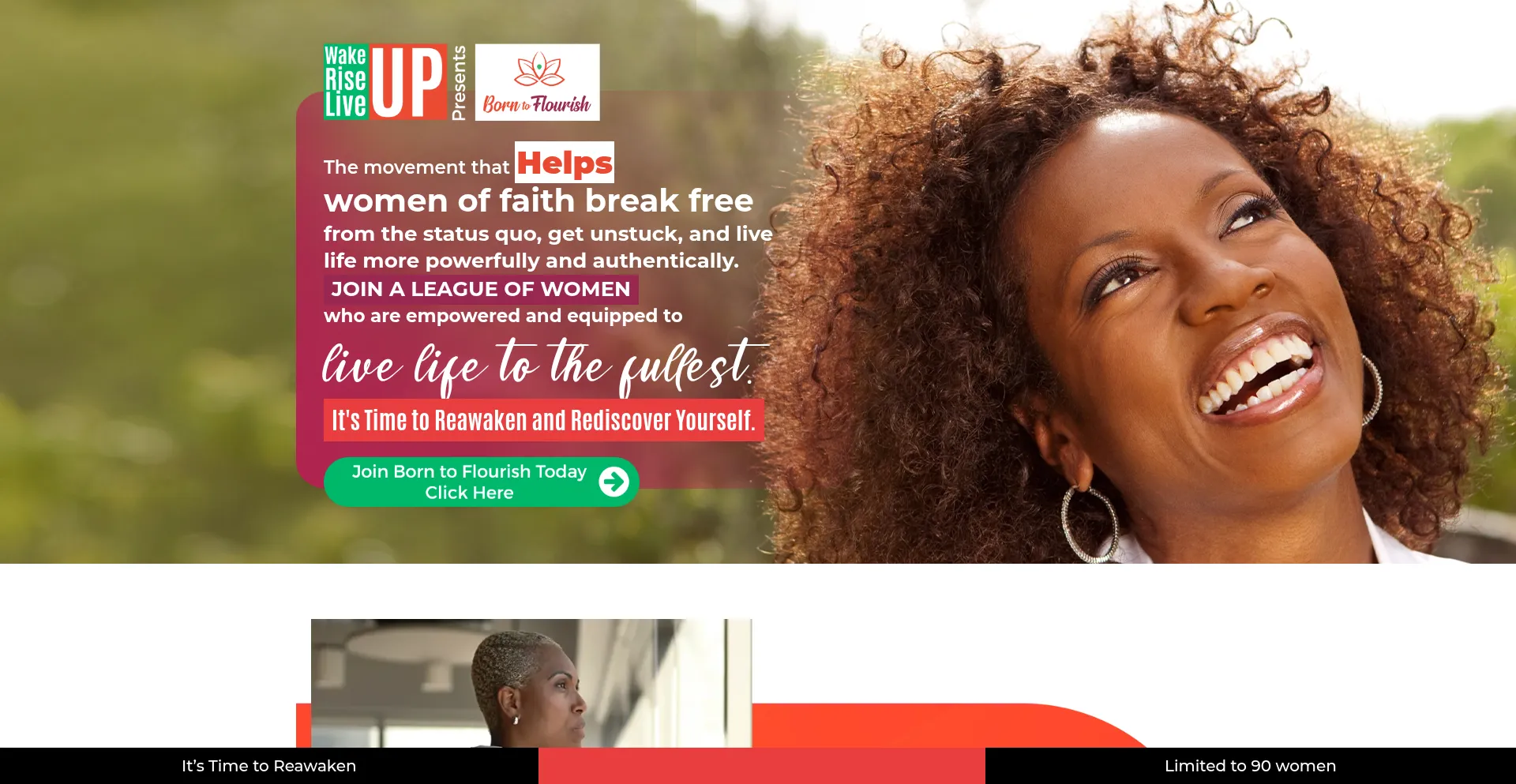 Website screenshot of Sheilareynolds.com