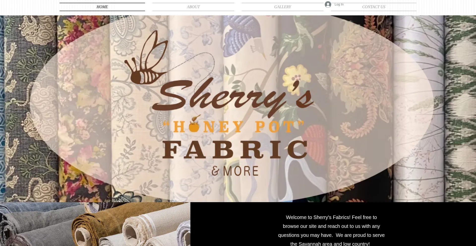 Website screenshot of Sherryshoneypot.com
