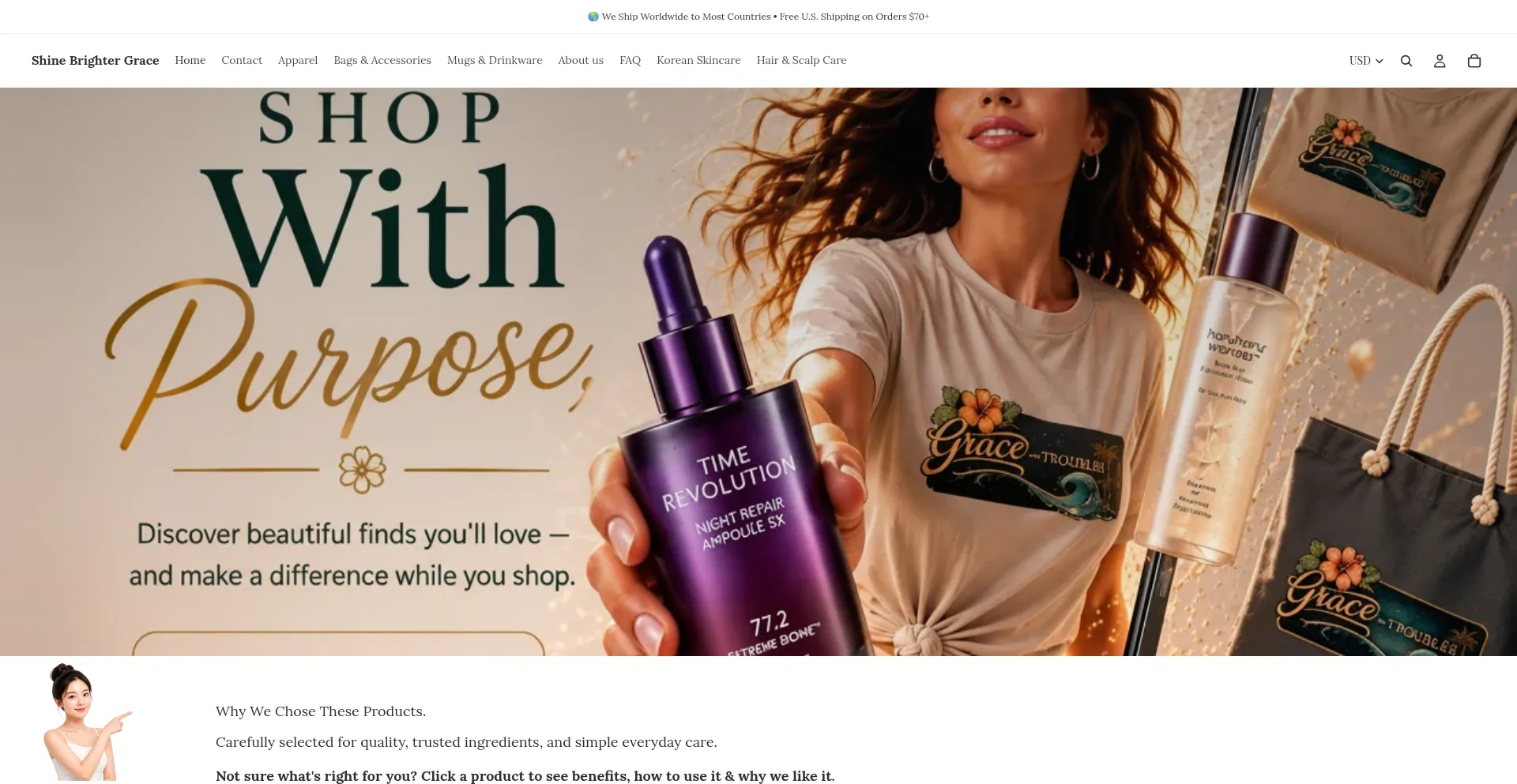 Shinebrightergrace.com