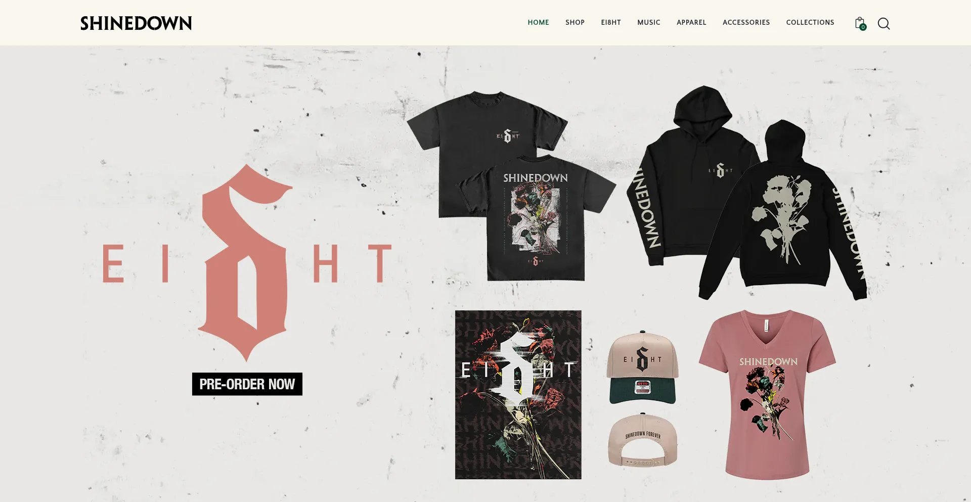 Shinedownmerch.com