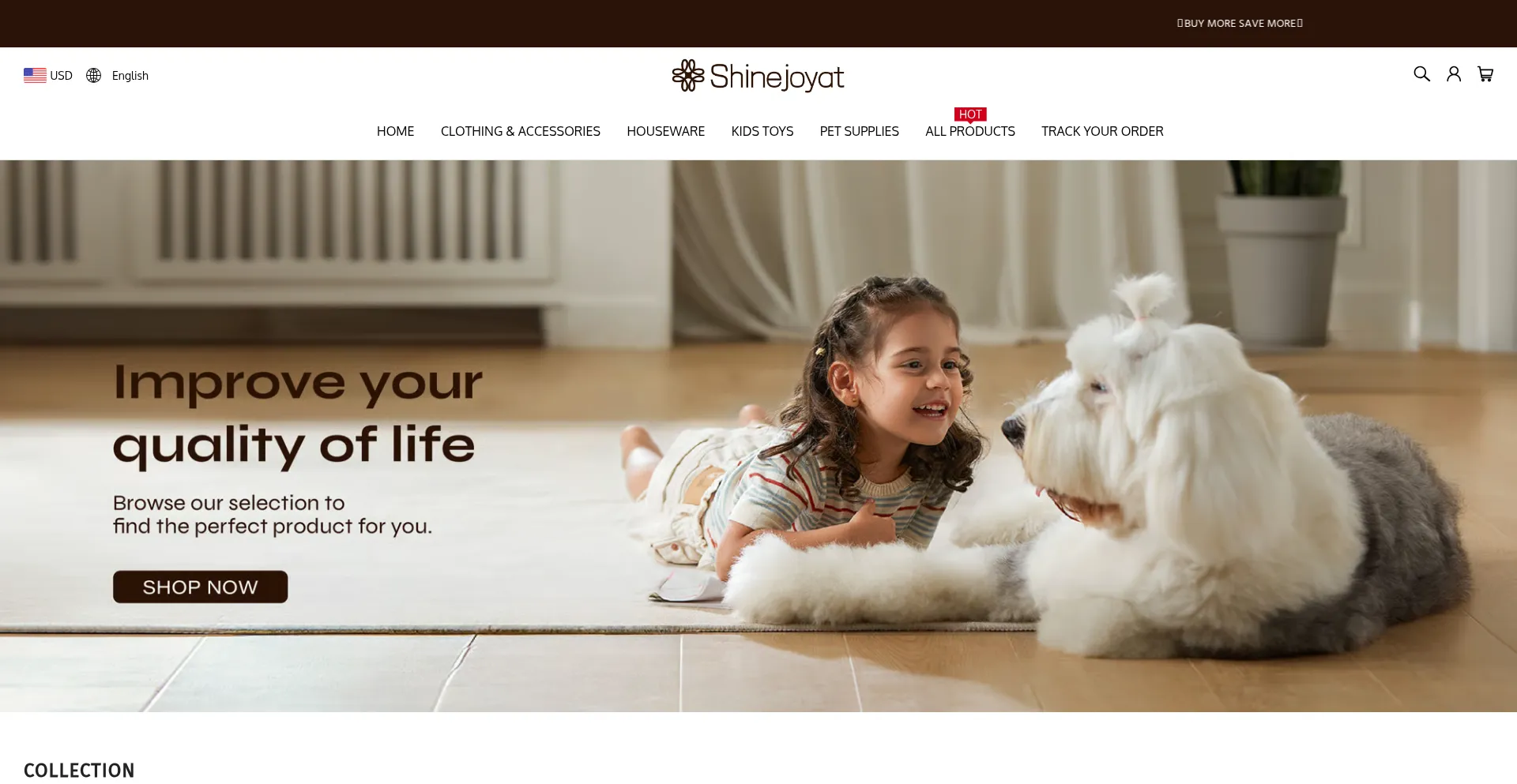 Website screenshot of Shinejoyat.com