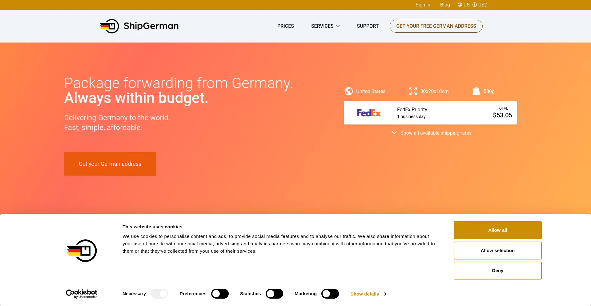 Shipgerman.com
