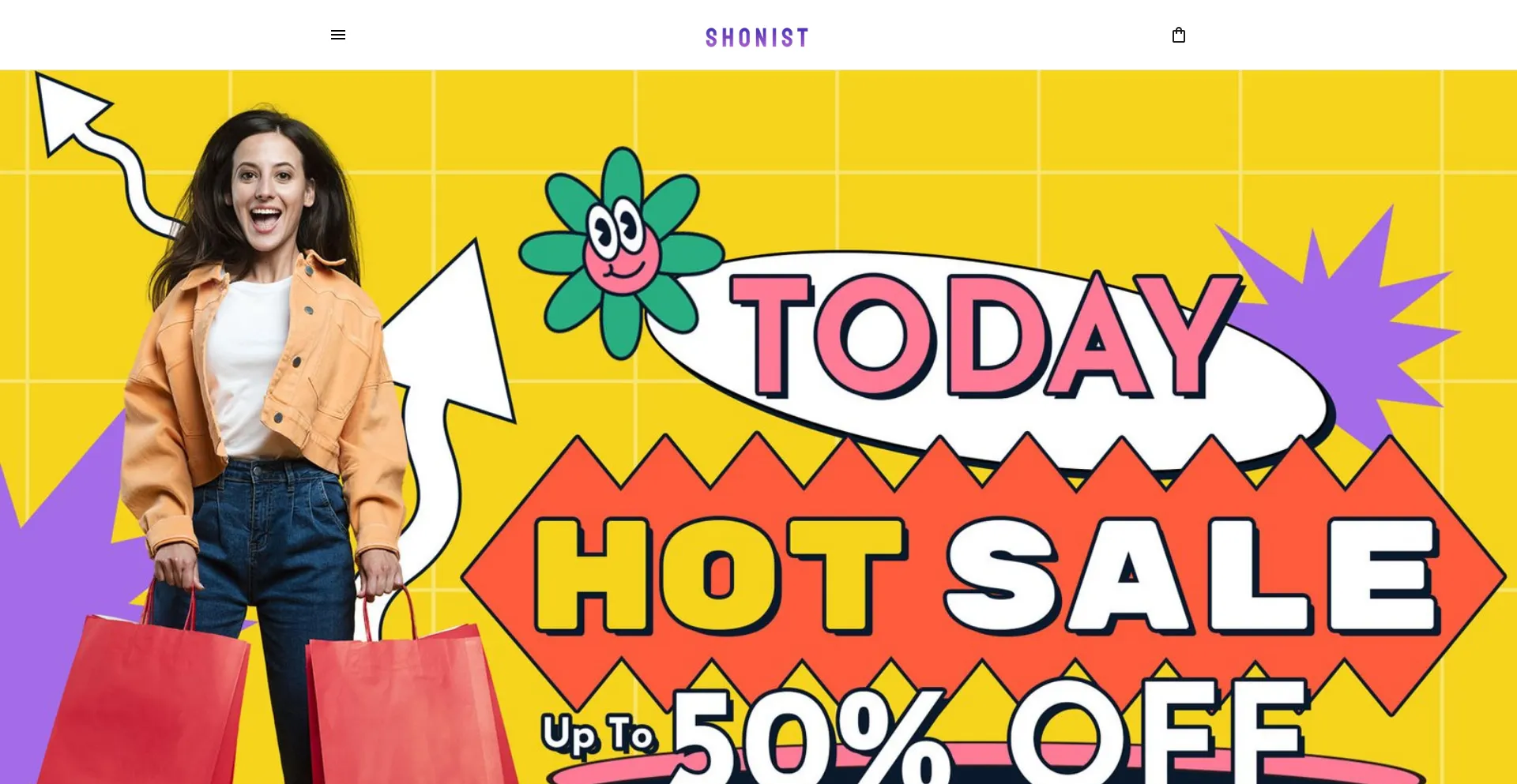 Website screenshot of Shonist.com