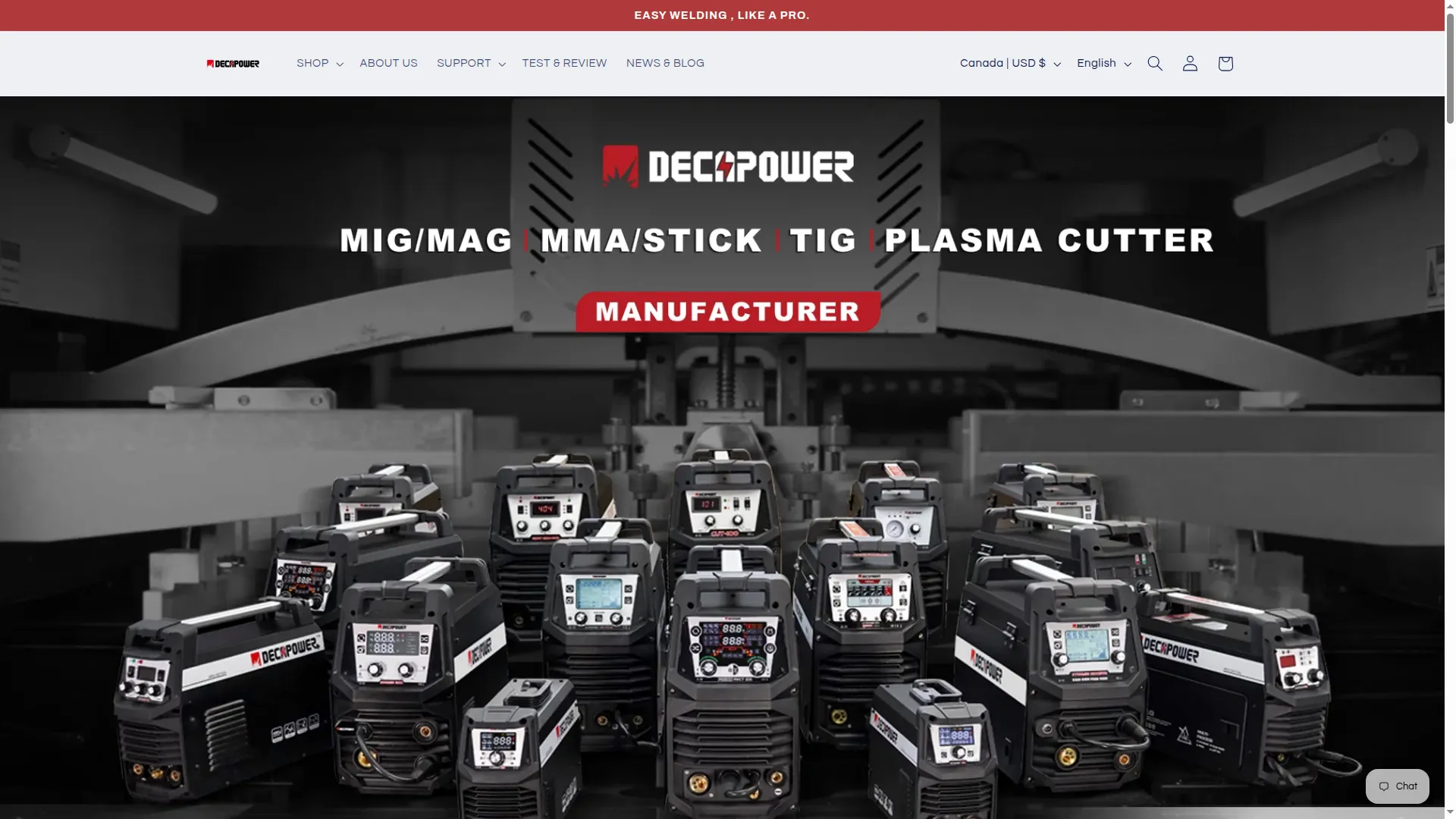 Shop.decapowerwelder.com