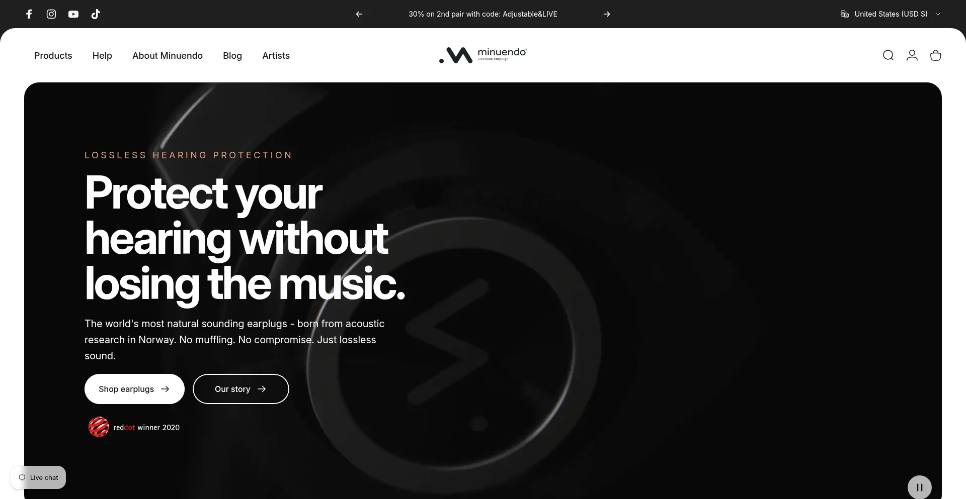 Shop.minuendo.com