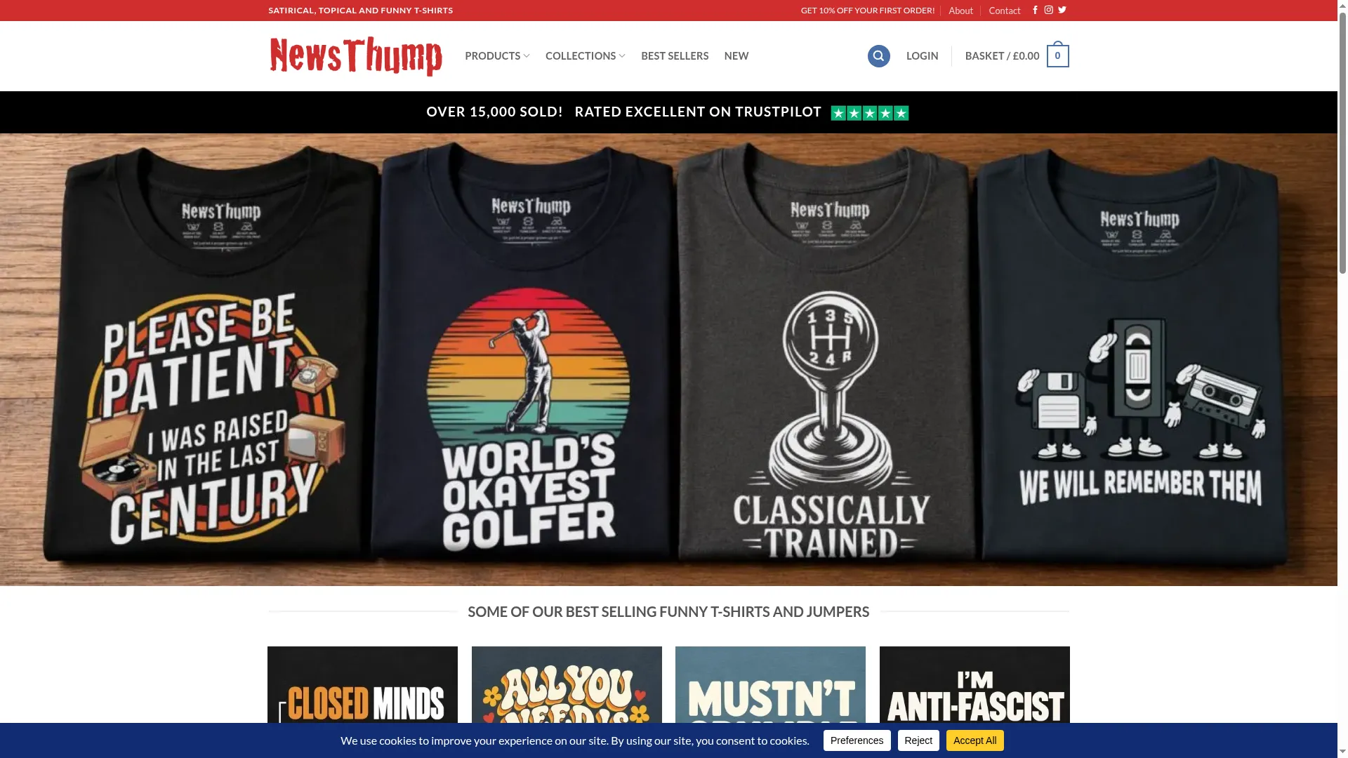 Shop.newsthump.com