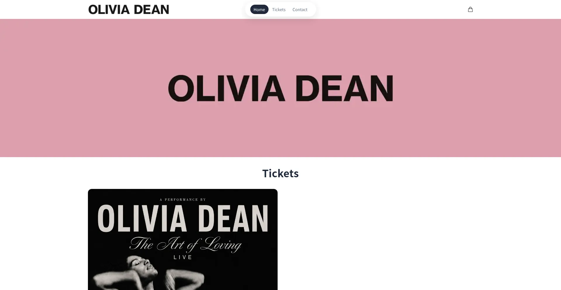 Shop.oliviadean-tour.com