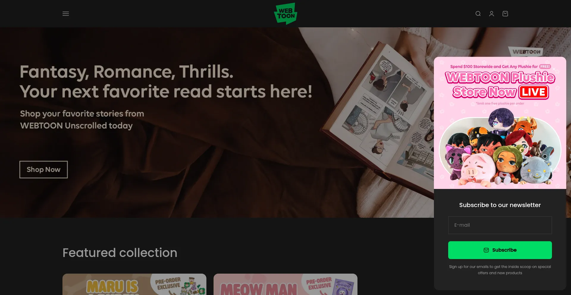 Shop.webtoon.com