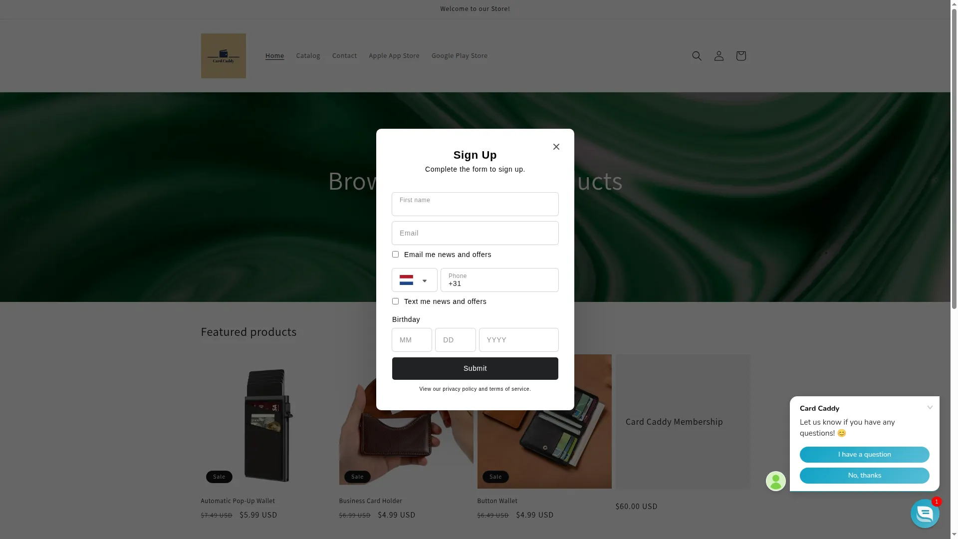 Shopcardcaddy.com