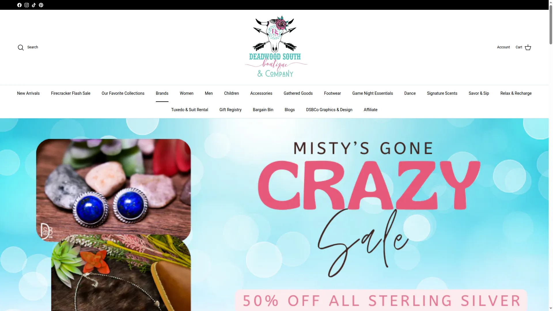 Shopdeadwoodsouthboutique.com