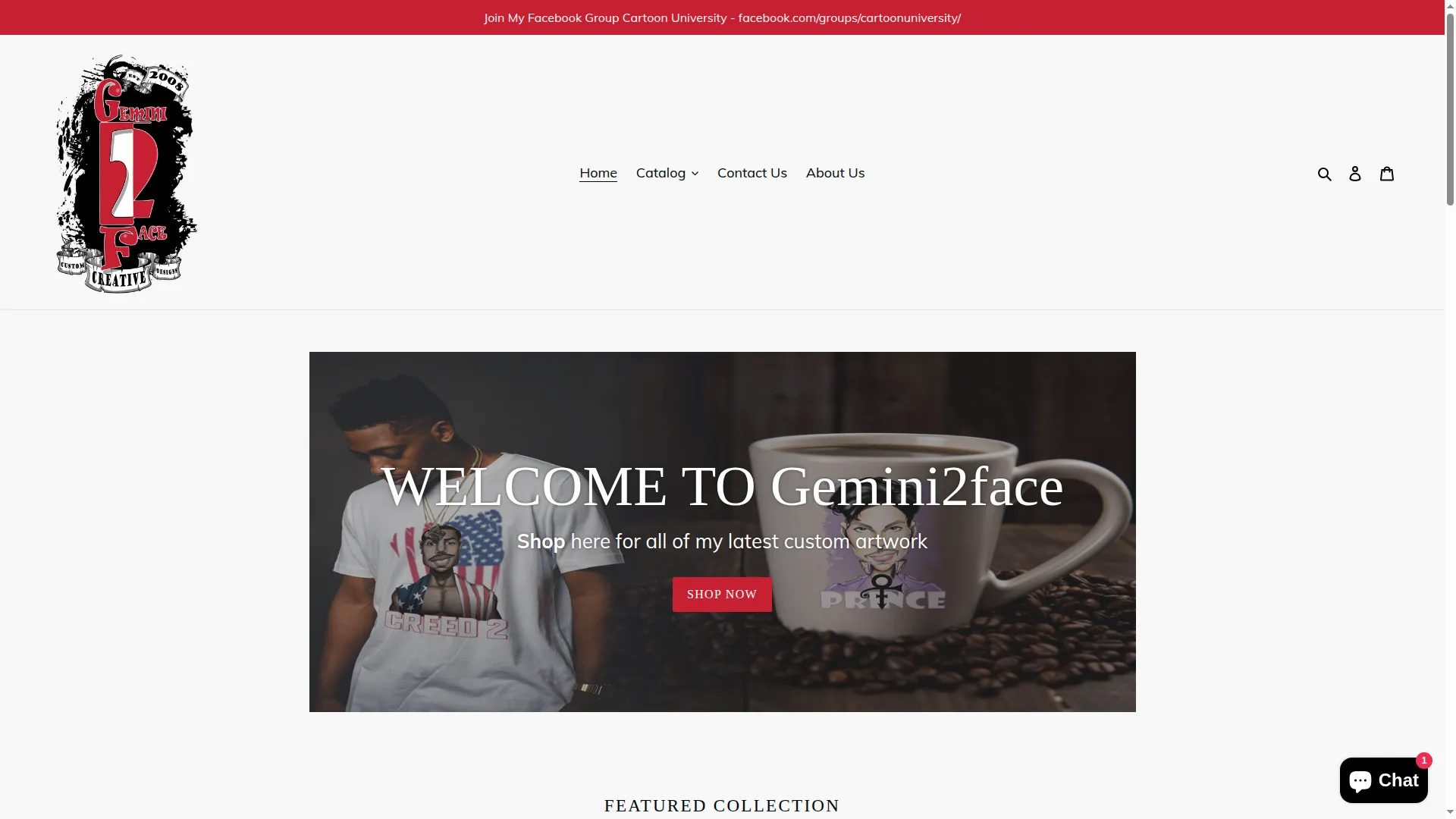 Shopgemini2face.com