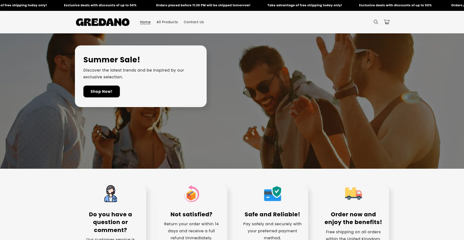 Shopgredano.com