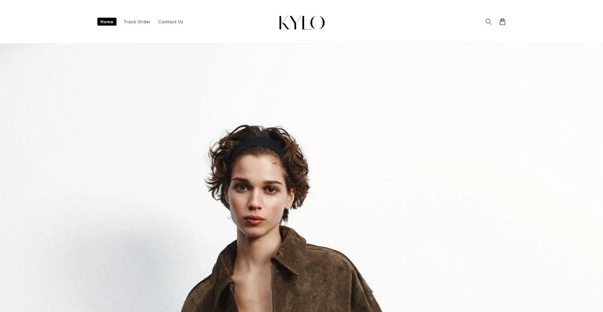 Website screenshot of Shopkylo.com