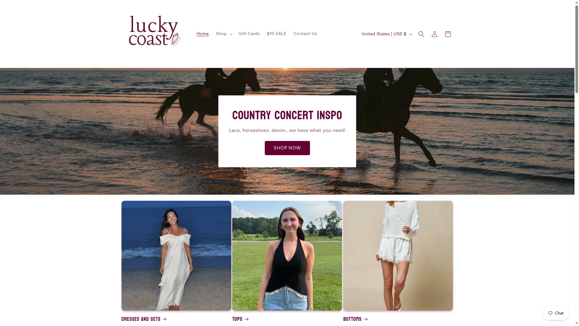 Shopluckycoast.com