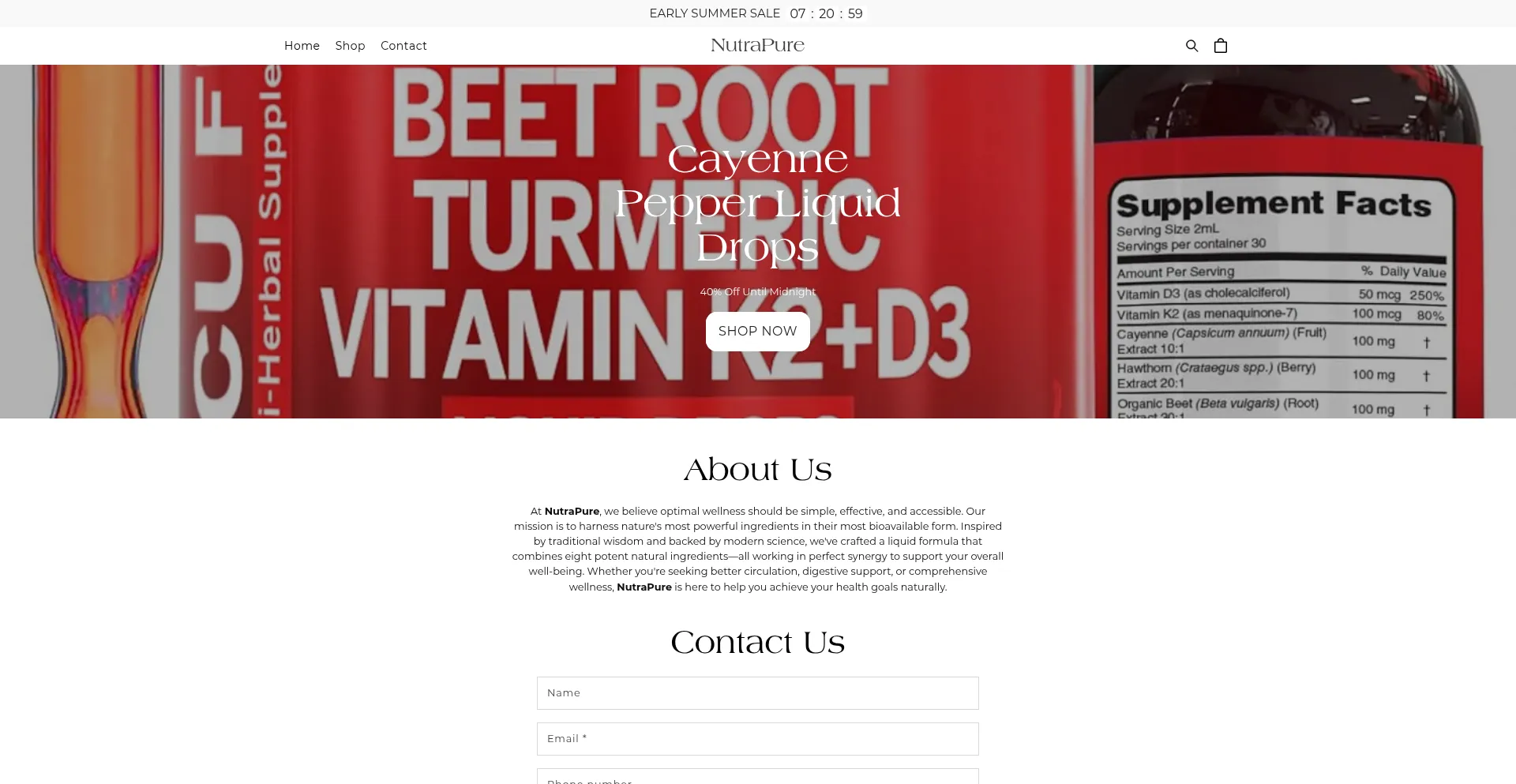 Shopnutrapure.com